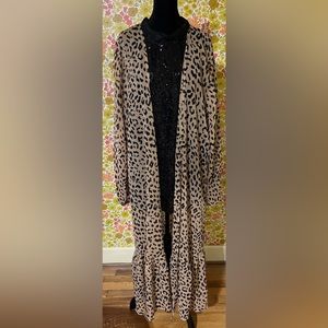 Merritt Leopard Print Kimono